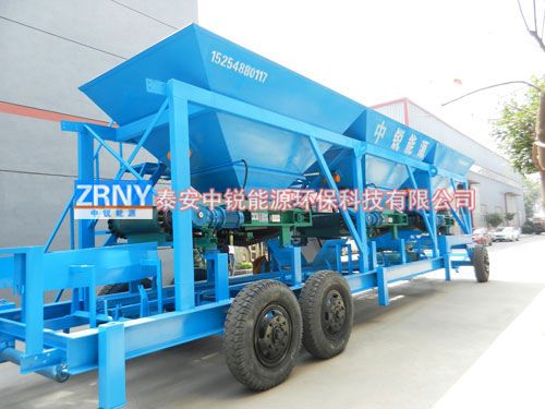 四倉(cāng)移動(dòng)式電腦配煤機(jī)安裝調(diào)試完畢，準(zhǔn)備發(fā)貨中